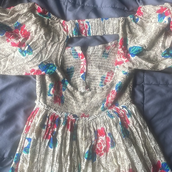 Free people floral mini dress - Picture 6 of 7